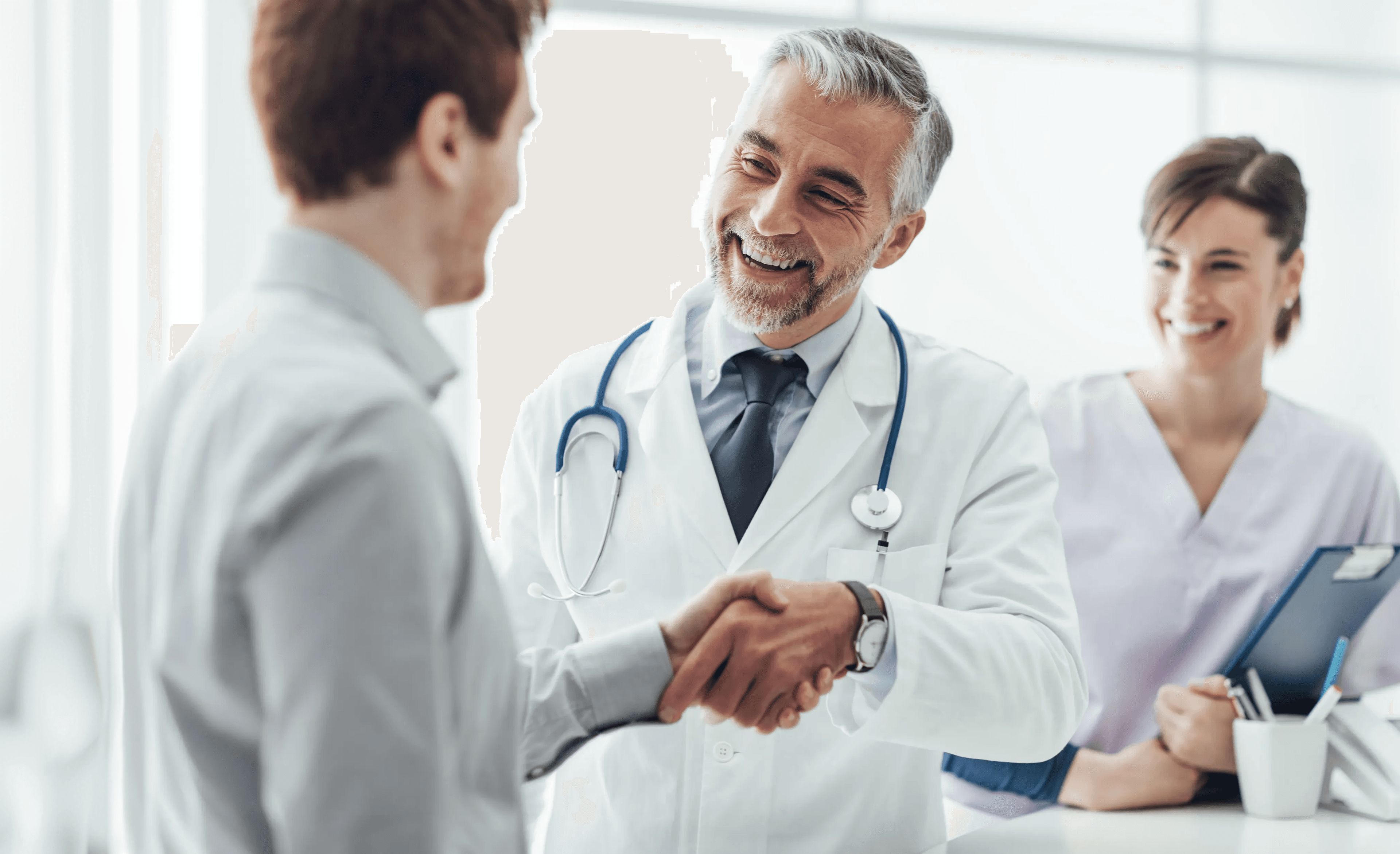 Médico em atendimento